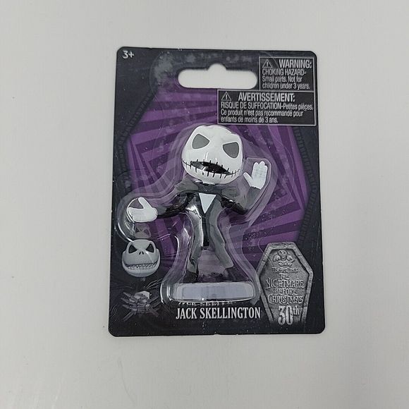 Nightmare Before Christmas Jack Skellington Figures Sally Oogie Boogie Set of 4 - Picture 2 of 10